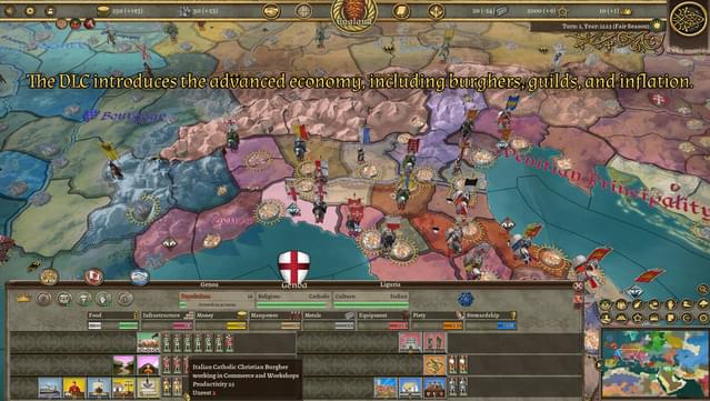 Field of Glory: Kingdoms - Burghers and Bombards screenshot 5