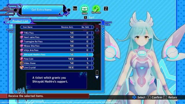 Neptunia Virtual Stars - Deluxe Item Pack screenshot 3