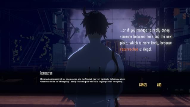 Necrobarista screenshot 3