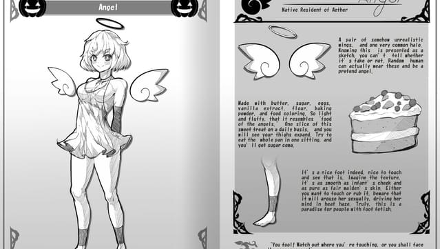 Siluman Fantasy - Monster Girl Sketch Vol.02A screenshot 4