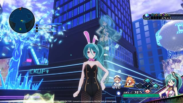 Neptunia Virtual Stars - Bunny Outfit: V-Idol Set screenshot 1