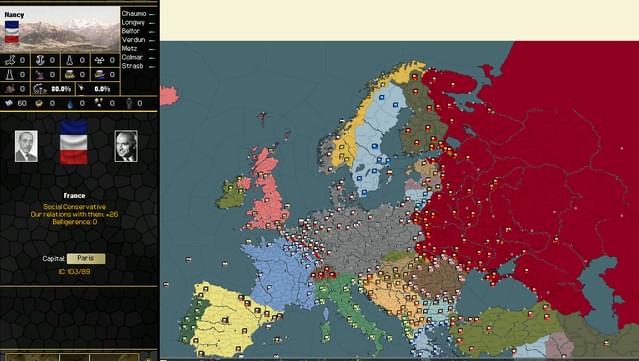 Darkest Hour: A Hearts of Iron Game screenshot 1