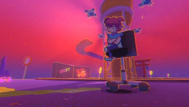 Demon Turf: Neon Splash screenshot 5