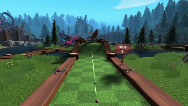Golf With Your Friends - Corrupted Forest Course screenshot 1
