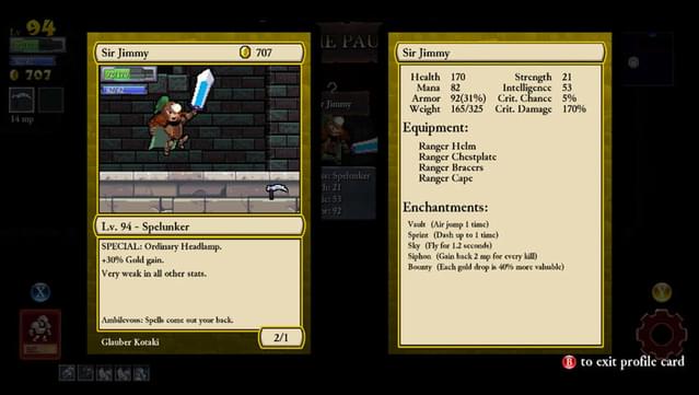 Rogue Legacy screenshot 1