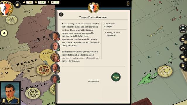 Suzerain: Kingdom of Rizia screenshot 2