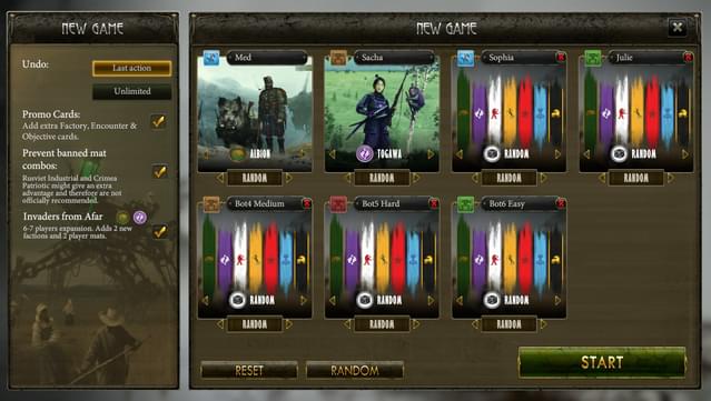 Scythe: Digital Edition - Invaders from Afar screenshot 3