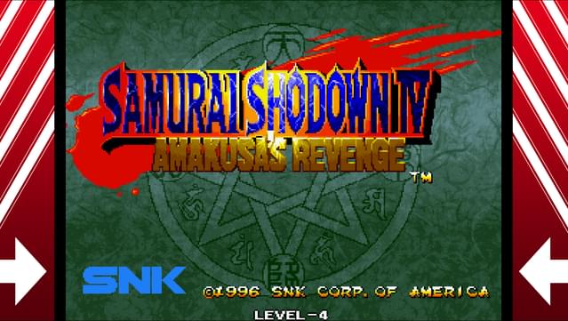 SAMURAI SHODOWN IV: AMAKUSA'S REVENGE screenshot 6