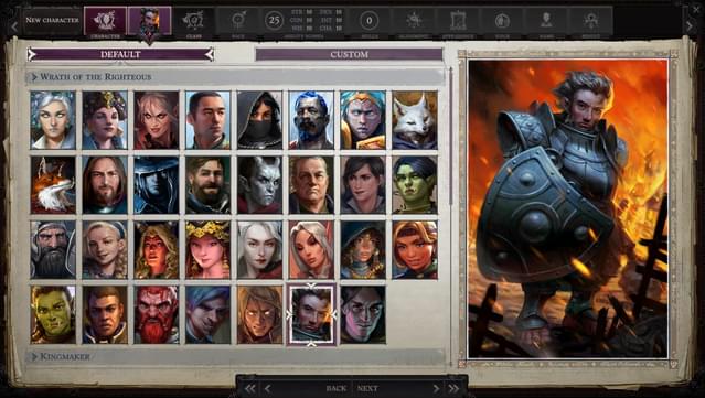 Pathfinder: Wrath of the Righteous - Faces of War screenshot 1