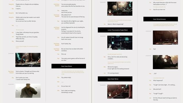 OPUS: Echo of Starsong - Official Game Script Vol.1 screenshot 1