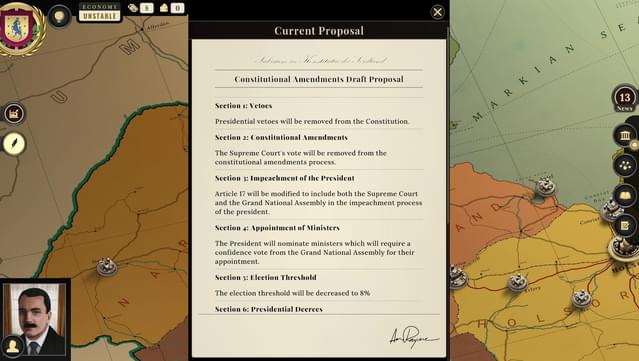 Suzerain screenshot 3