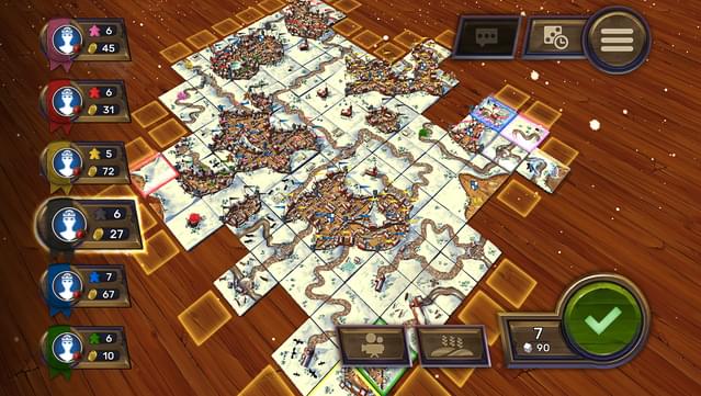 Carcassonne - Winter and Gingerbread Man screenshot 3