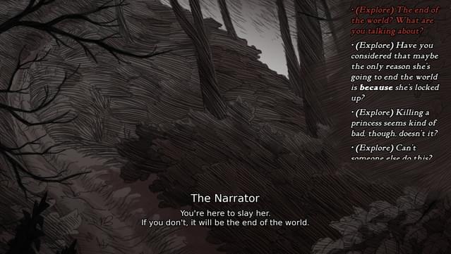 Slay the Princess — The Pristine Cut screenshot 7