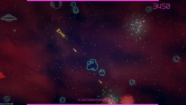 Asteroids Recharged screenshot 1