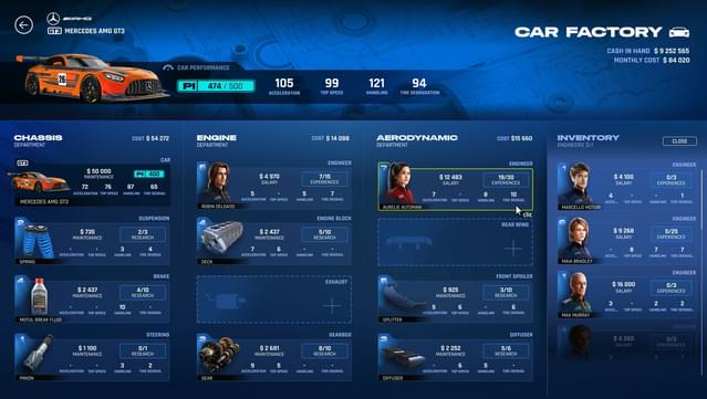 GT Manager screenshot 2