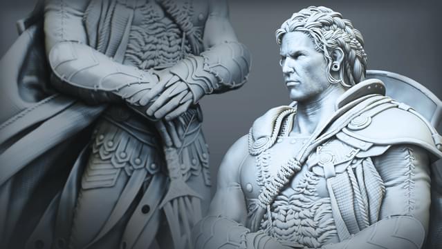 Achilles: Legends Untold - Mythic Hero 3D Figurine 2.0: Achilles Edition screenshot 1