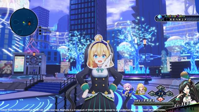 Neptunia Virtual Stars - Aogiri High School Pack screenshot 6