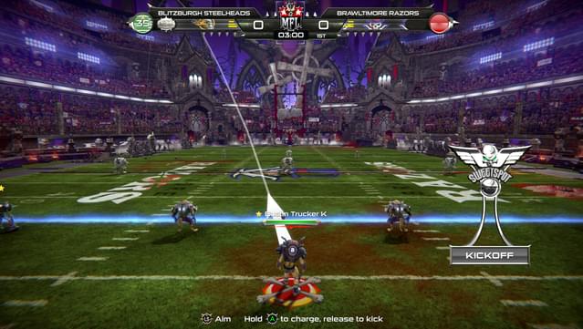 Mutant Football League - Brawltimore Razors screenshot 7