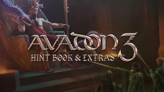 Avadon 3: Hint Book & Extras