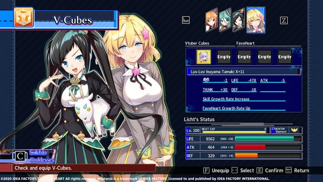 Neptunia Virtual Stars - Inuyama Tamaki Pack screenshot 0