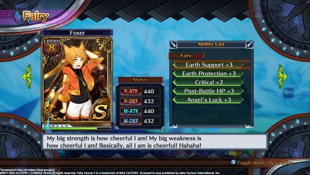 Fairy Fencer F: Advent Dark Force  - Fairy Set 3: Lars and Foxer screenshot 0
