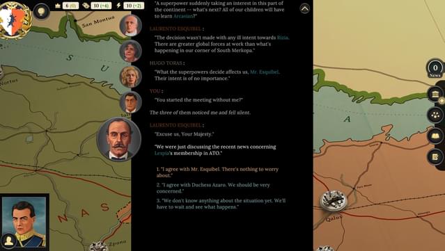 Suzerain: Kingdom of Rizia screenshot 1