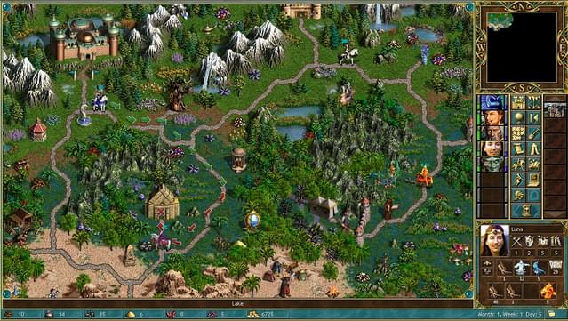 Heroes of Might and Magic III: Horn of the Abyss screenshot 1