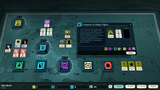 Cultist Simulator: The Exile screenshot 3