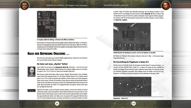 Jagged Alliance 2 - Deutsches Lösungsbuch (German Strategy Guide) screenshot 2