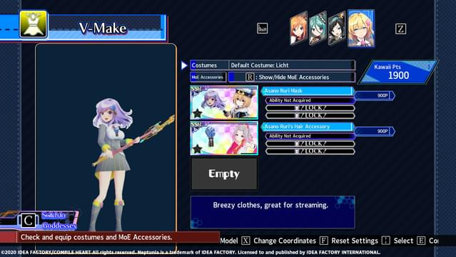 Neptunia Virtual Stars - Asano Sisters Project Pack screenshot 6