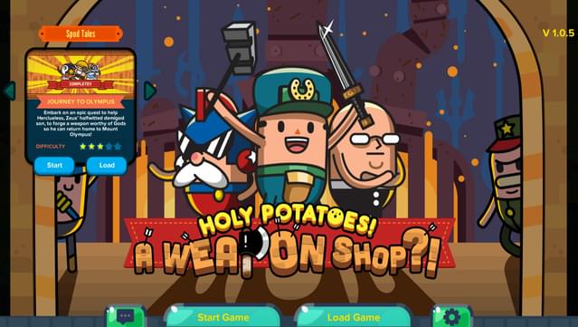 Holy Potatoes! A Weapon Shop?! - Spud Tales: Journey to Olympus screenshot 0