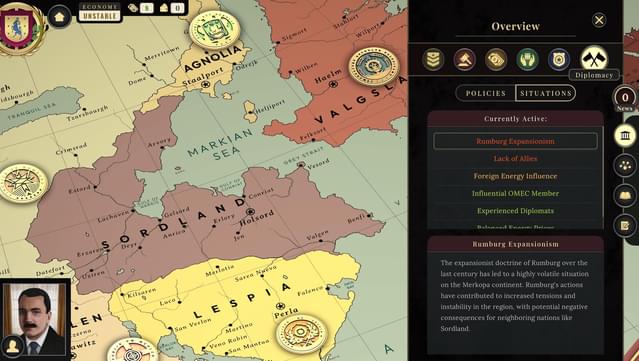 Suzerain screenshot 2