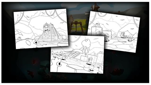 EcoGnomix - Coloring Book screenshot 1