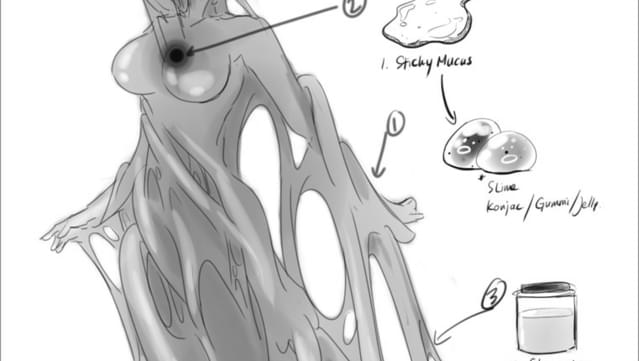 Siluman Fantasy - Monster Girl Sketch Vol.01 screenshot 4