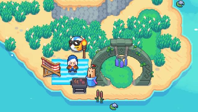 Moonstone Island: Pool Party DLC screenshot 1