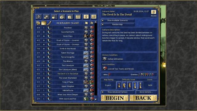 Heroes of Might and Magic III: Horn of the Abyss screenshot 2