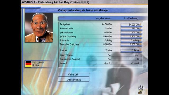 ANSTOSS 3: Der Fußballmanager screenshot 0