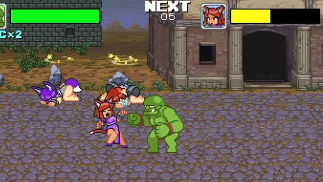 Monster Girl Conquest Records Battle Orc screenshot 1
