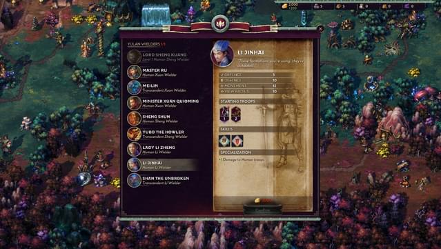 Songs of Conquest - Yulan screenshot 1