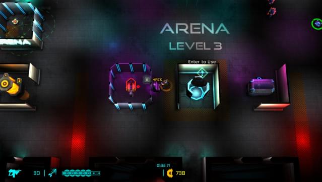 Neon Chrome - Arena screenshot 1