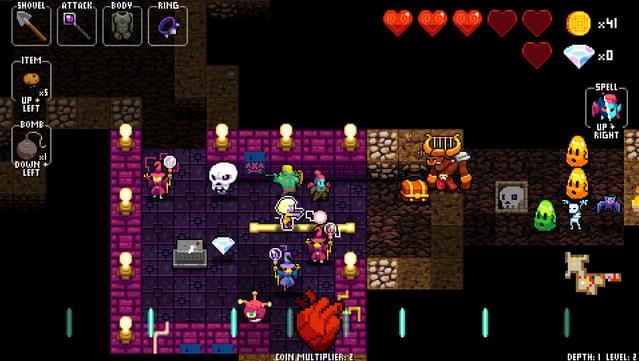 Crypt of the NecroDancer: AMPLIFIED screenshot 2