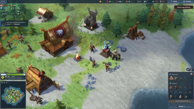 Northgard - Himminbrjotir, Clan of the Ox screenshot 2