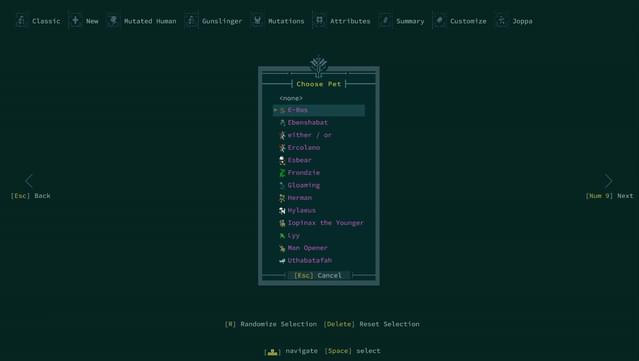Caves of Qud Pet's Pack screenshot 1