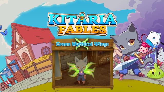 Kitaria Fables - Green Mythical Wings
