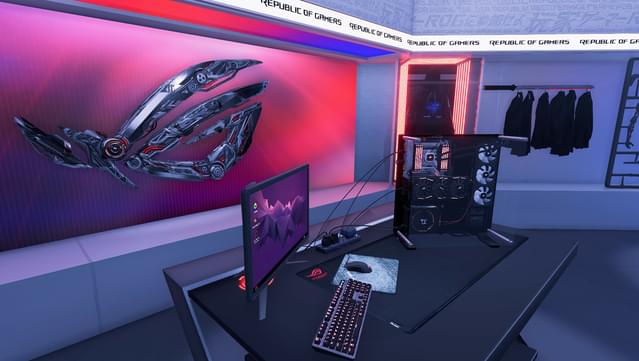 PC Building Simulator - Republic of Gamers Workshop screenshot 0