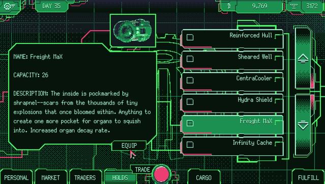 Space Warlord Organ Trading Simulator screenshot 5