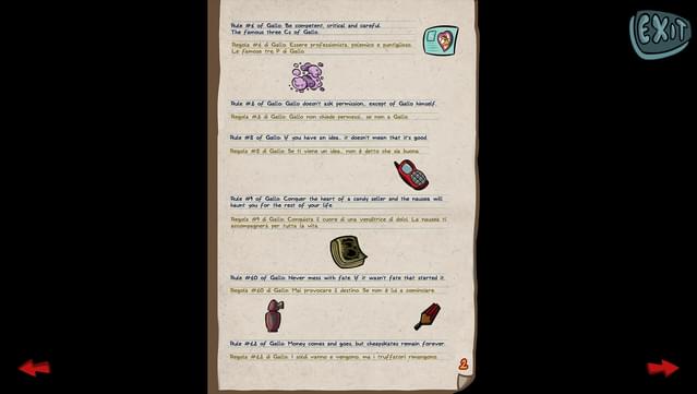 Detective Gallo - Rules screenshot 2