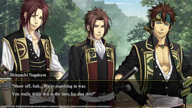 Hakuoki: Edo Blossoms screenshot 2