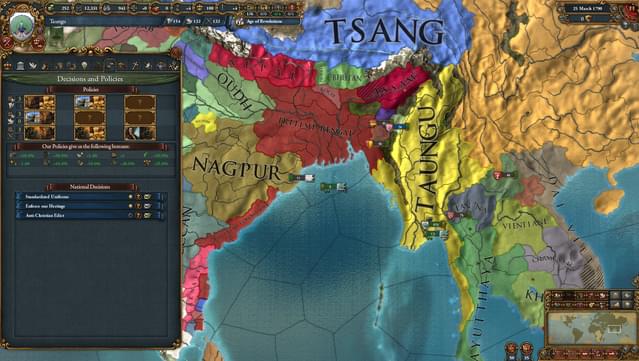 Expansion - Europa Universalis IV: Dharma screenshot 4