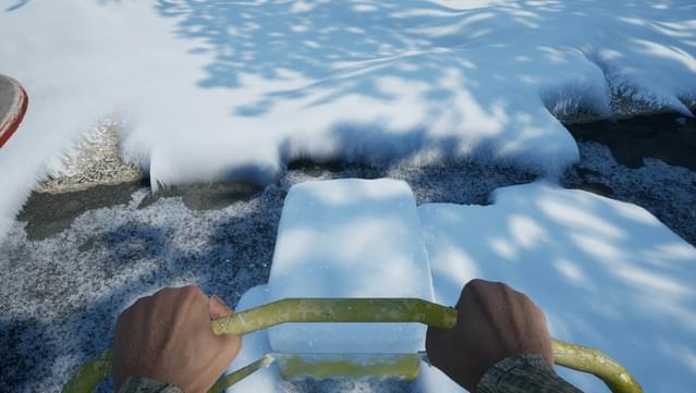 Snow Plowing Simulator: Ski Resort Edition screenshot 2